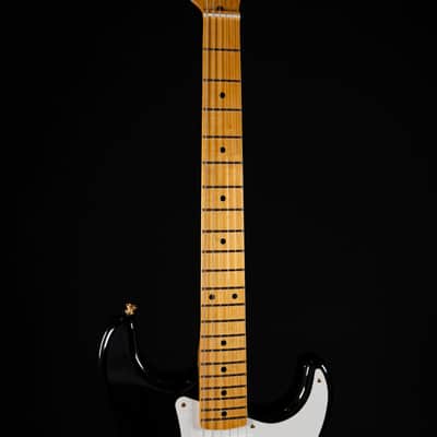 Fender Custom Shop 1955 Stratocaster - Lush Closet Classic - Black w/ Gold Hardware image 8