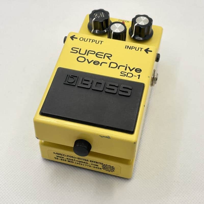 Boss SD-1 Super Overdrive w/ Analogman Mod | Reverb