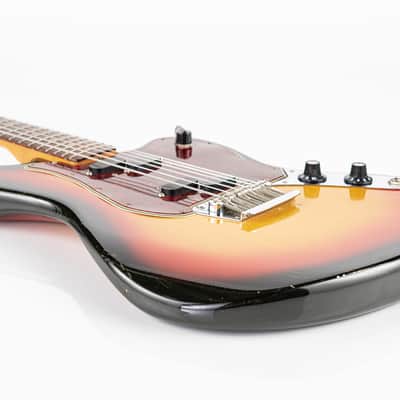 USED 1966 Fender Electric XII Electric Guitar - 3 Tone Sunburst with Original Hardshell Case image 8