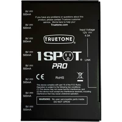 Truetone 1 Spot Pro XP8-PS 8-output Low-profile Isolated Pedal Power Supply image 2