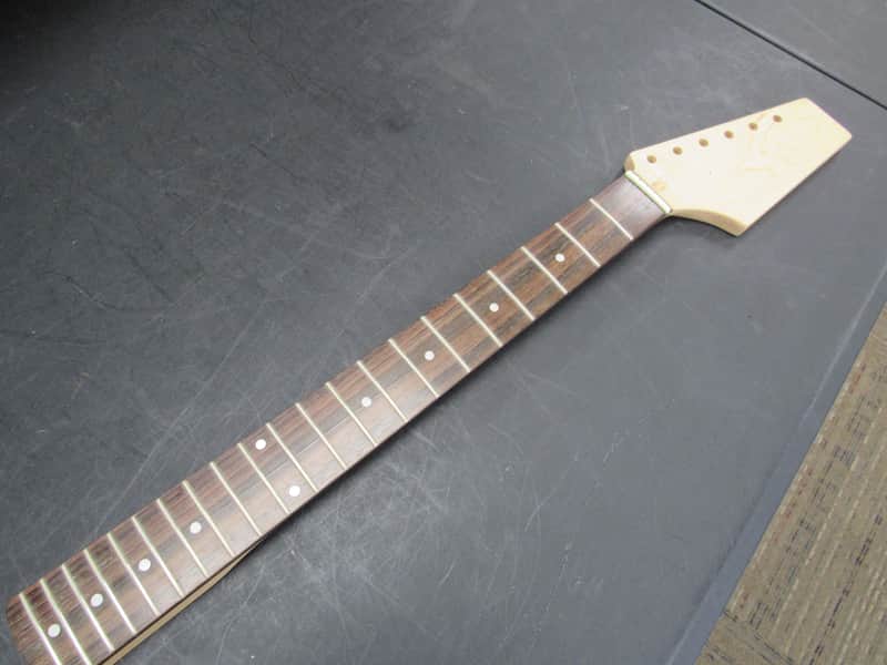 Unbranded Paddle Style 21 Fret, Right Hand, Rock Maple / Rosewood Electric Guitar Neck image 1