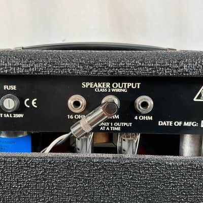 Dr. Z Carmen GHIA ZA-7 1 x12 Tube Amp w/ Red Fang Speaker - Black image 16