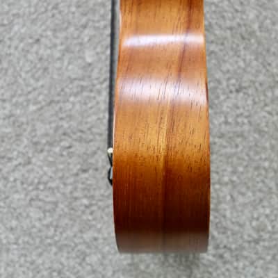 2001 G String Ukulele Co. Koa Longneck Soprano Ukulele W/ Carrying Case image 9