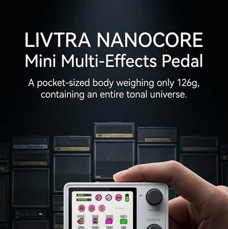 LIVTRA NANOCORE Pocket Multi-Effects Pedal, Price include the import duty to US buyer image 1