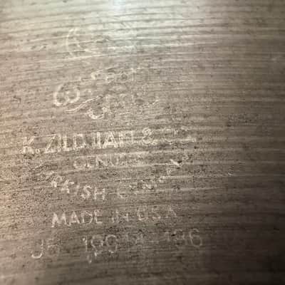 Zildjian 16" K Custom Dark Thin Crash cymbal 1050g w/recording image 3