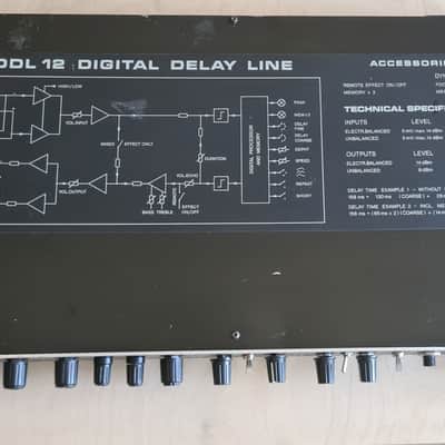 Dynacord DDL 12 Digital Delay RARE '80s Delay Multi-Effect VCO Micro-Looper image 3