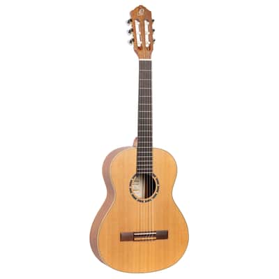 Ortega R122L-3/4 Family Series Cedar Top Mahogany Neck 3/4-Size Nylon 6-String Classical Acoustic Guitar w/Gig Bag For Left Hand Player image 6