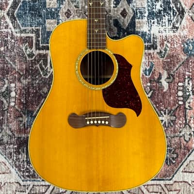 1998 Gibson CL35 Deluxe Vintage Natural Made In USA Acoustic Electric Guitar W/ Original Hardshell Case! image 7