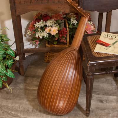 Roosebeck LT7DRSN-1 Deluxe 7-Course Lute Sheesham/Walnut with Gig Bag image 3