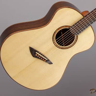 2007 Bashkin OM Placencia, Indian Ebony/Italian Spruce image 5
