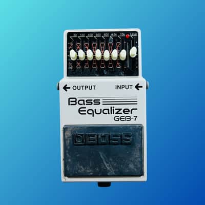 Boss GEB-7 Bass Equalizer | Reverb