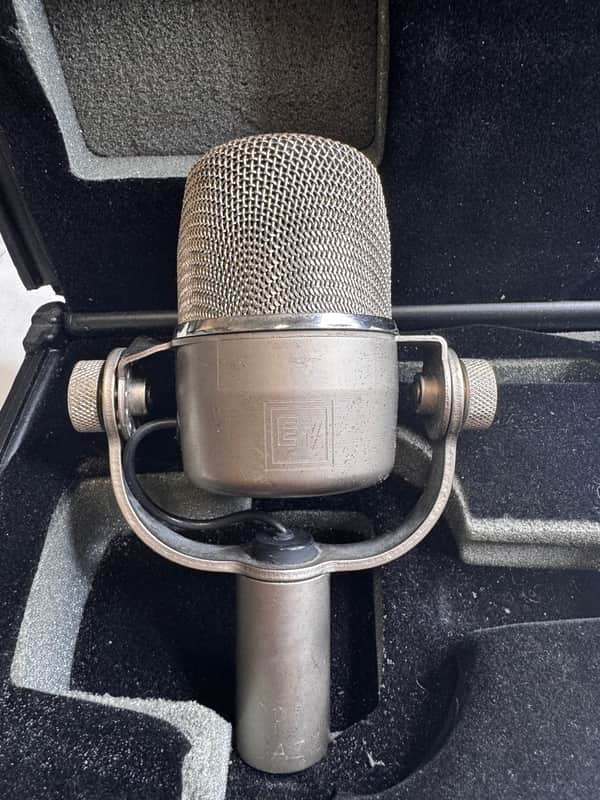 Electro-Voice RE38N/D Cardioid Dynamic Microphone 1990s - Satin Nickel image 1