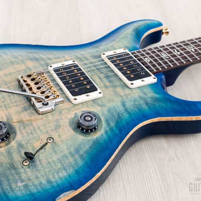 2012 Paul Reed Smith Custom 24 Trem Faded Blue Burst w/ Case image 6