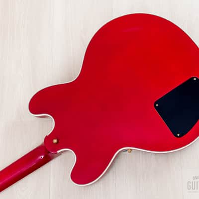 1997 Gibson BB King Lucille ES-355 Semi-Hollowbody Guitar Cherry Stereo, Near-Mint w/ Case & Hangtags, Yamano image 15