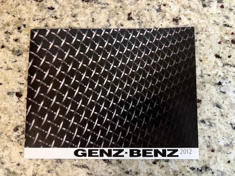 Genz Benz Catalog 2012 shuttle Shenandoah GBE head combo cabinet image 1