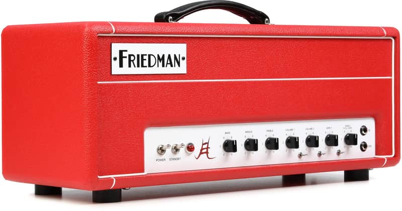 Friedman JEL-50 Jake E. Lee Signature 50-watt Tube Head - Red Bronco Tolex image 1