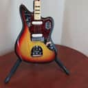 Fender Jaguar 1973 with rare maple cap bound neck