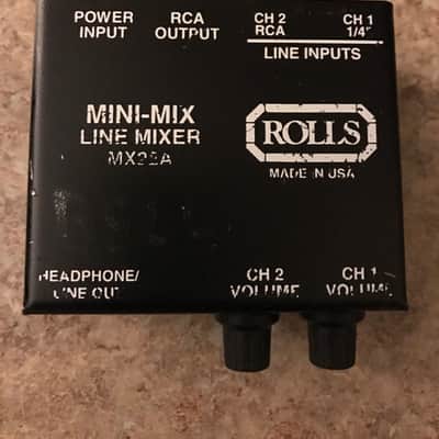 Rolls MX22A Mini Line Mixer Black image 1