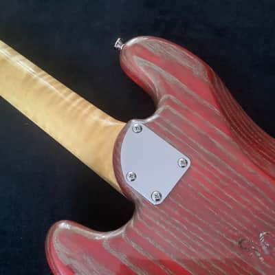 JD Guitars 2022 Couchcaster Red /Silver image 22