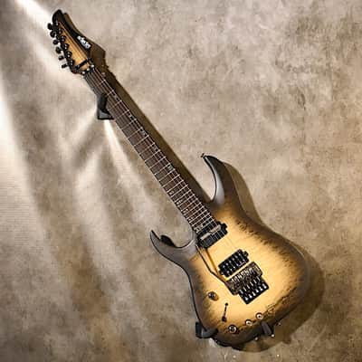 Schecter Left Handed Banshee Mach 6 FR S 2021 Ember Burst Lefty Guitar image 1