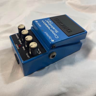 Boss CS-3 Compression Sustainer (Black Label) 1992 - 1997 - Blue image 4