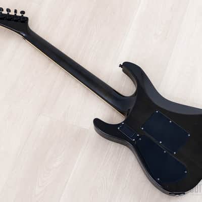 2008 Jackson Stars Soloist SL-TN01EMG Trans Black w/ Flame Maple Top, EMG 81 & Floyd Rose, Japan image 13