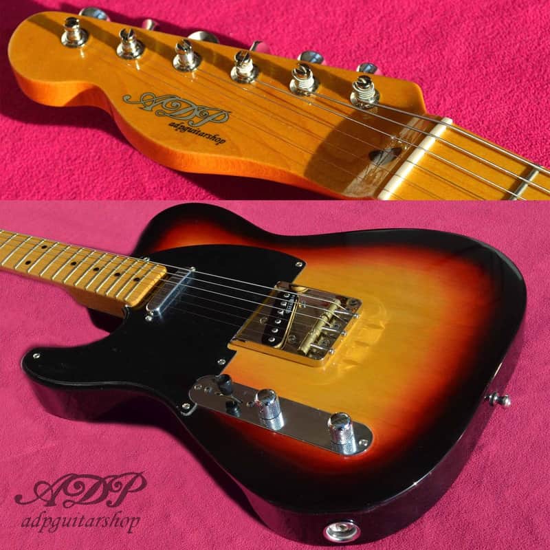 ADP Custom type T Left Handed Body Neck remp. Telecaster Lic. Fender Kinman Brodcaster Pickups image 1