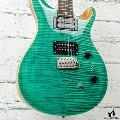 PRS SE Custom 24-08 Turquoise w/ bag (#0095) image 2