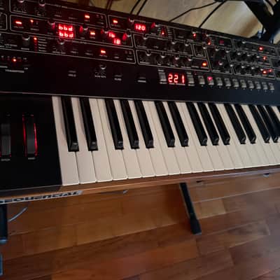 Sequential Prophet-6 49-Key 6-Voice Polyphonic Synthesizer 2018 - 2020 - Black with Wood Sides
