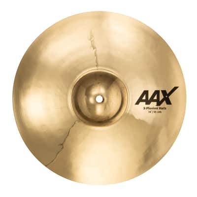 Sabian *Pre-Order* AAX 14" X-PLOSION Hi Hats Cymbals | Brilliant | Bundle & Save | Made in Canada | Special Order | Authorized Dealer image 3