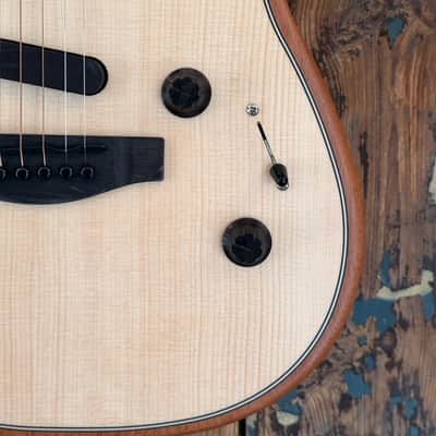 Fender American Acoustasonic Stratocaster - Natural image 6