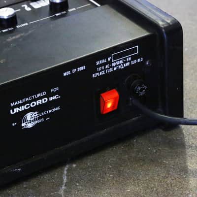 1970s Univox Compac 2 CP-200B Vintage Combo Organ Keyboard Synth Mini Korg - Excellent Condition! image 11