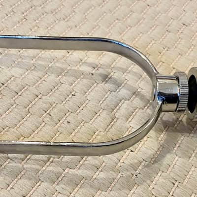 Custom RCA 77D Ribbon Microphone Reproduction Yoke w/ Shockmount & Hardware 2022 - Chrome image 2
