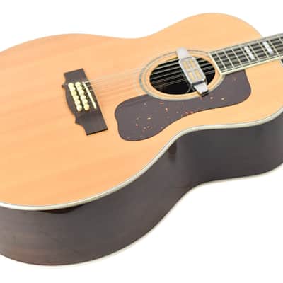 2017 Guild F-512 Acoustic 12-String Guitar Natural Gloss - Made in U.S.A. #C195179 image 2