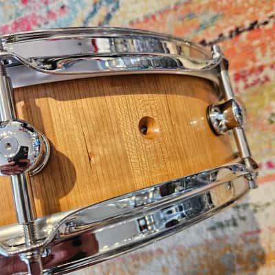 Sugar Percussion 14x4" Cherry Stave Shell Snare image 7