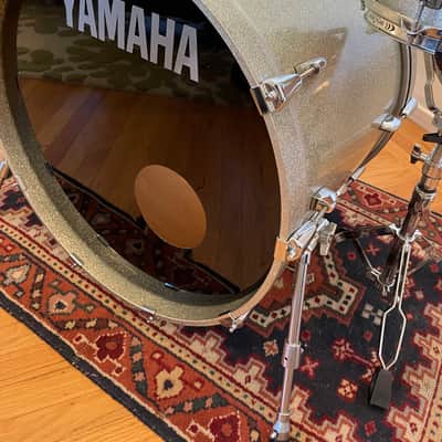 Yamaha Maple Custom Absolute Silver Sparkle image 7
