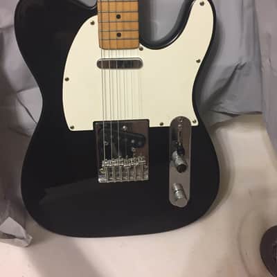 Fender Telecaster Made in Korea Black Maple Neck Alnico Pickups 1990 MIK Tele Locking Tuners Pre MIM image 3