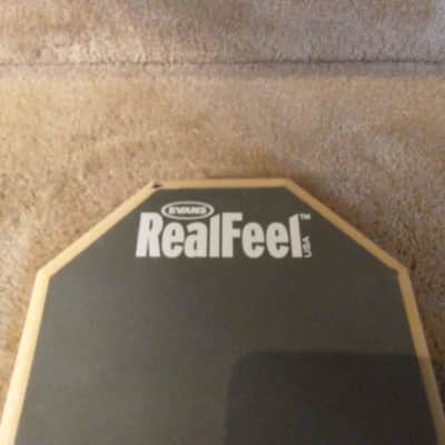 Evans Reel Feel super compact 2-sided drum rudiment practice pad excellent image 2