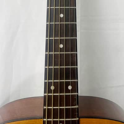 Jasmine S45 SK Natural/Gloss Acoustic Dreadnought W/Hard Case 2000s - Clear Gloss image 8