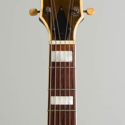Vega  C-56 Special w/DeArmond Rhythm Chief Pickup Arch Top Acoustic Guitar (late 1940s), ser. #5370, black hard shell case. image 5