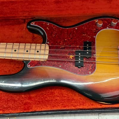 Fender Precision Bass 1974 - Sunburst image 8
