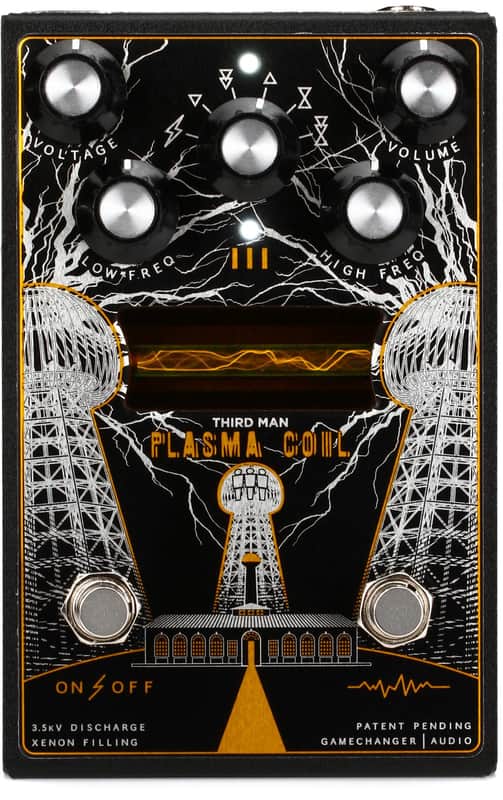 Gamechanger Audio Third Man Records Plasma Coil High Voltage Distortion / Octave Pedal image 1
