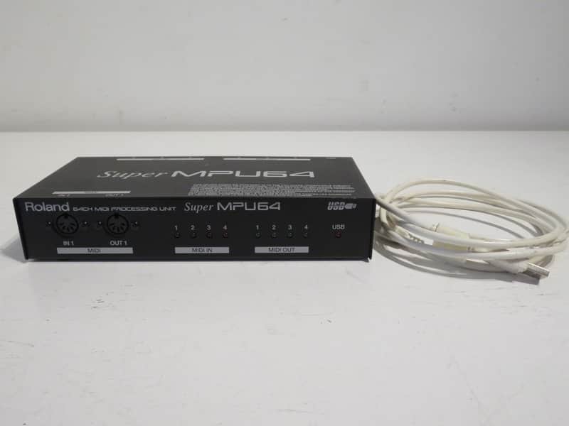 Roland Super MPU-64 MIDI Processing Unit with USB Cable image 1