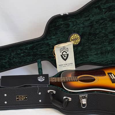 Guild D-40 ATB Dreadnought Antique Burst Satin image 12