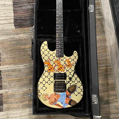 G&L Tribute Series Rampage Jerry Cantrell Signature "Blue Dress" with custom decals | Reverb G&L Tribute Series Rampage Jerry Cantrell Signature "Blue Dress" with custom decals | Reverb