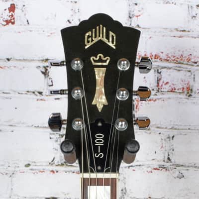 Guild - 1976 S-100 Polara Electric Guitar - Cherry - w/OHSC - x5257 - VINTAGE image 4