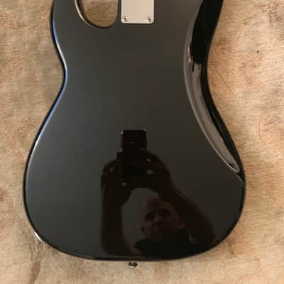 Fender Blacktop Precision P-Bass with Double Jazz Bass Pickups Gloss Black image 5