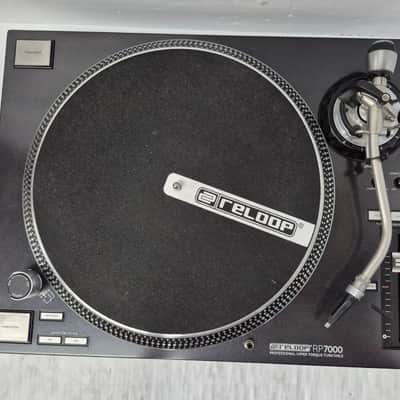 Reloop RP-7000 MkII Professional Upper Torque Direct Drive DJ Turntable 2010s - Black image 2