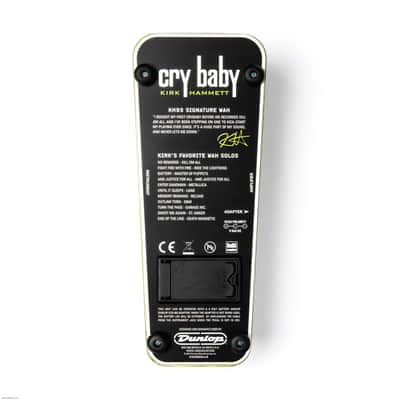 DUNLOP KH95 KIRK HAMMETT Cry Baby Wah Guitar Effect Pedal image 9