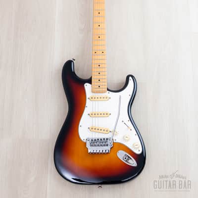 1985 Fender Boxer Series Stratocaster ST557 Sunburst w/ Blade Shooter, Japan MIJ Fujigen image 2